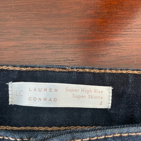 Lauren Conrad Super High Rise Skinny Jeans - Picture 3 of 4
